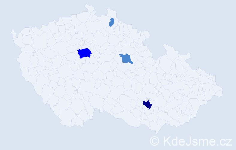 Příjmení: 'Karpynets', počet výskytů 7 v celé ČR
