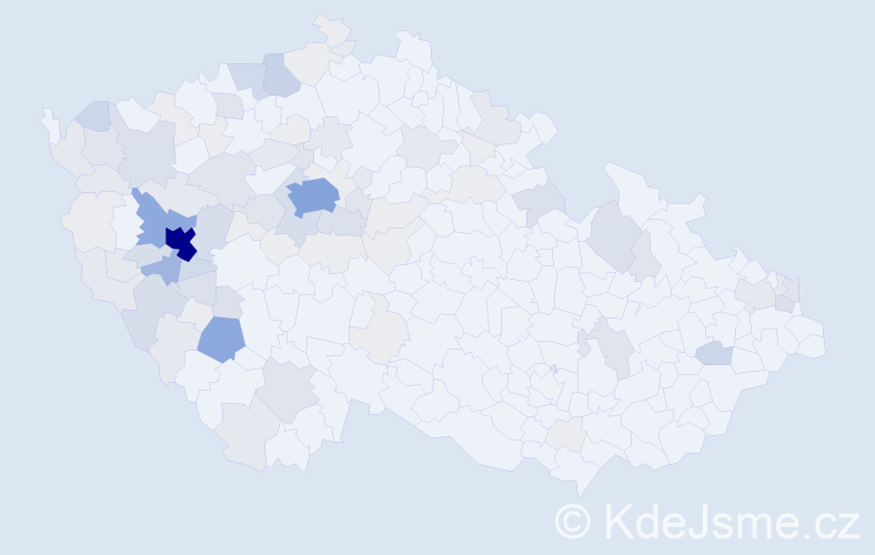 Příjmení: 'Matas', počet výskytů 335 v celé ČR