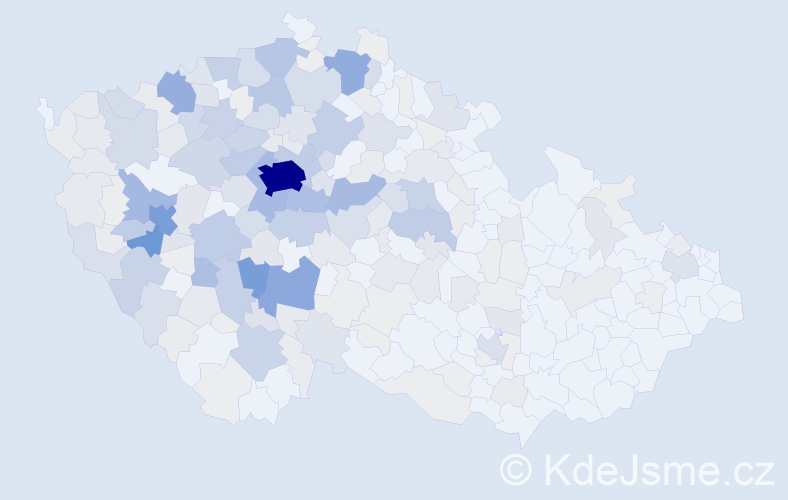 Příjmení: 'Fořt', počet výskytů 1062 v celé ČR