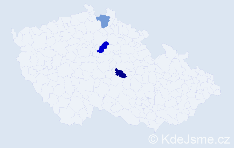 Příjmení: 'Ševcech', počet výskytů 8 v celé ČR