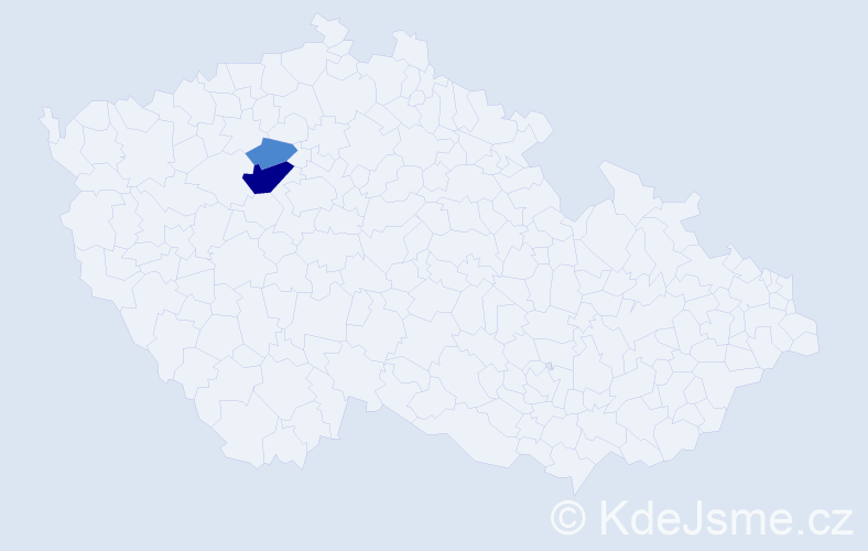 Příjmení: 'Rim', počet výskytů 9 v celé ČR