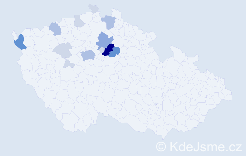 Příjmení: 'Grospič', počet výskytů 41 v celé ČR