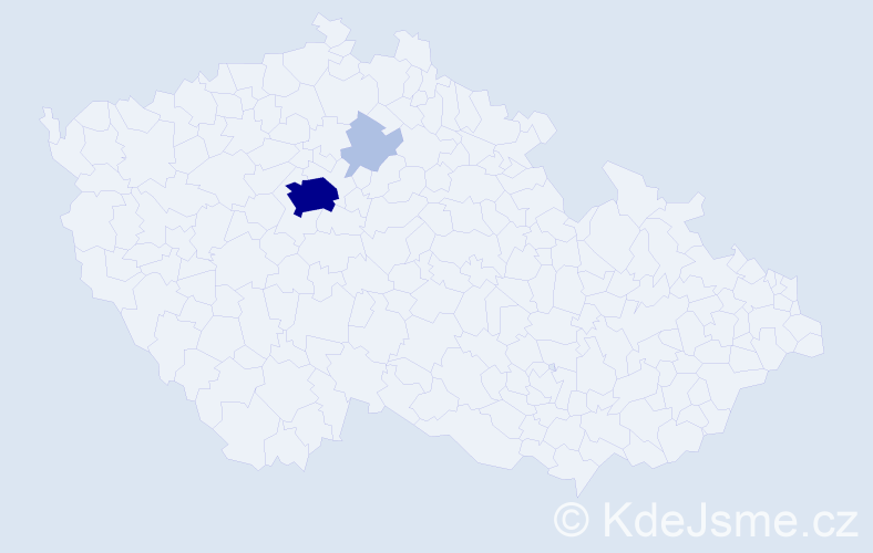 Příjmení: 'Koleška', počet výskytů 17 v celé ČR