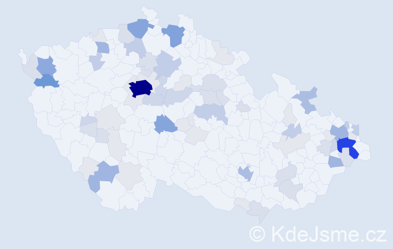Příjmení: 'Malinovský', počet výskytů 257 v celé ČR