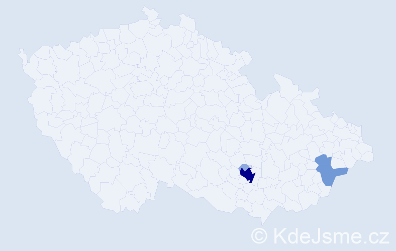 Příjmení: 'Gehringer', počet výskytů 11 v celé ČR