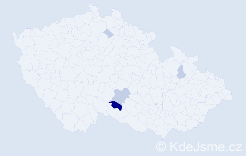 Příjmení: 'Dorotková', počet výskytů 14 v celé ČR