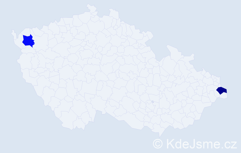 Příjmení: 'Chovanyeczová', počet výskytů 4 v celé ČR