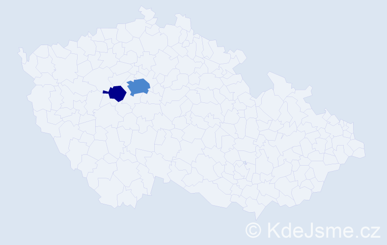 Příjmení: 'Marinescu', počet výskytů 4 v celé ČR