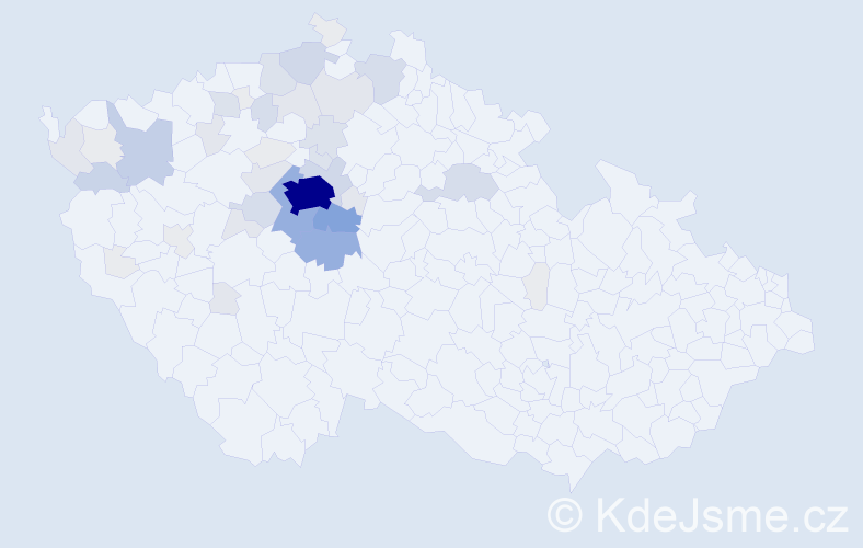Příjmení: 'Skružná', počet výskytů 198 v celé ČR
