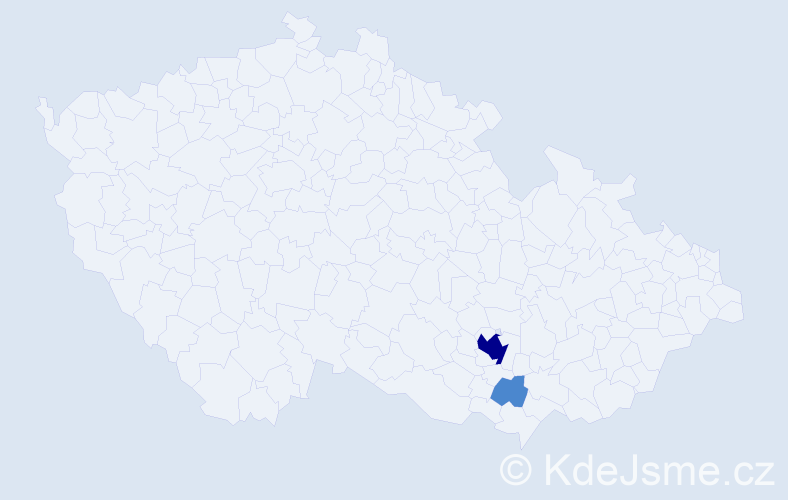 Příjmení: 'Mnacakanová', počet výskytů 4 v celé ČR