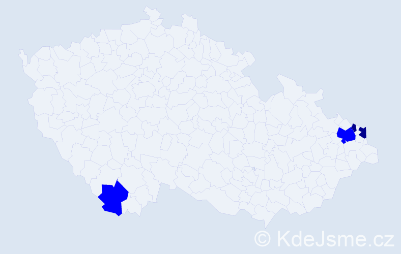 Příjmení: 'Randliszek', počet výskytů 6 v celé ČR