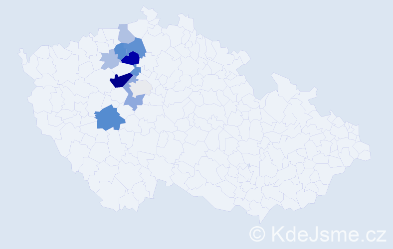 Příjmení: 'Barášek', počet výskytů 41 v celé ČR