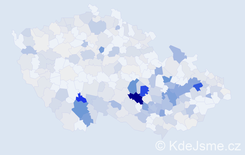 Příjmení: 'Ambrož', počet výskytů 1038 v celé ČR