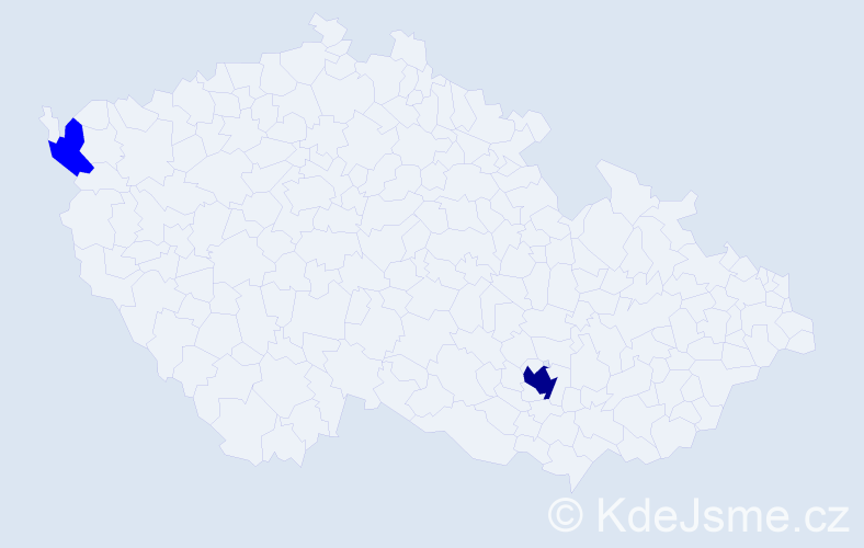 Příjmení: 'Rehmann', počet výskytů 3 v celé ČR