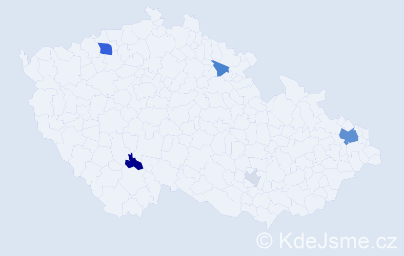Příjmení: 'Barnaš', počet výskytů 12 v celé ČR
