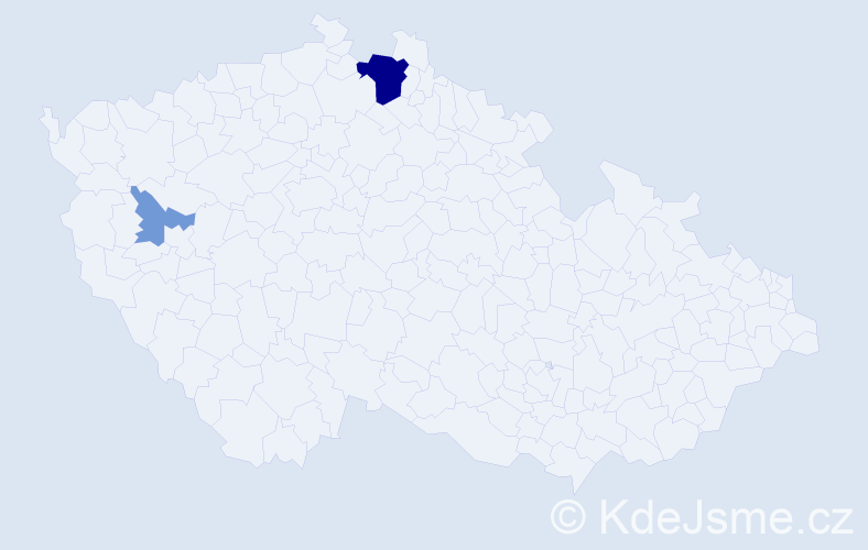 Příjmení: 'Skoloda', počet výskytů 8 v celé ČR