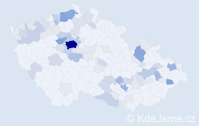Příjmení: 'Los', počet výskytů 257 v celé ČR