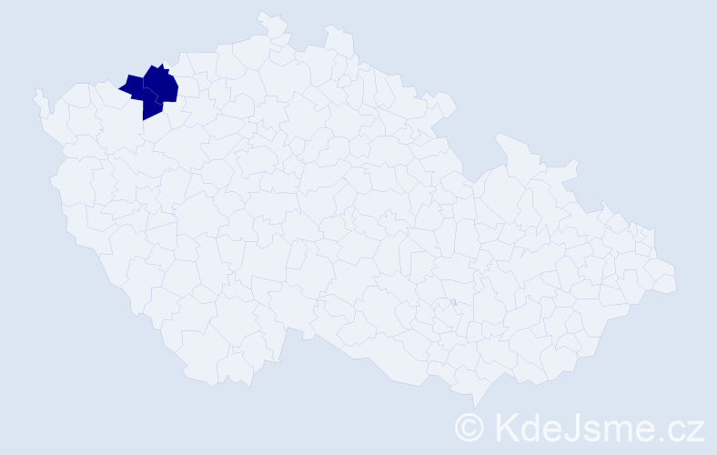 Příjmení: 'Kvačan', počet výskytů 2 v celé ČR