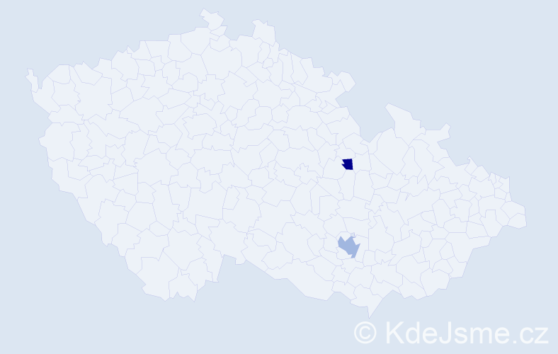 Příjmení: 'Lindtnerová', počet výskytů 3 v celé ČR