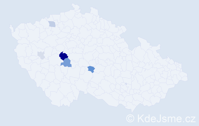 Příjmení: 'Reisserová', počet výskytů 7 v celé ČR