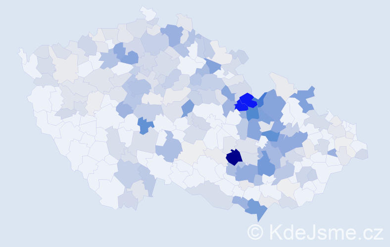 Příjmení: 'Suchomel', počet výskytů 1003 v celé ČR