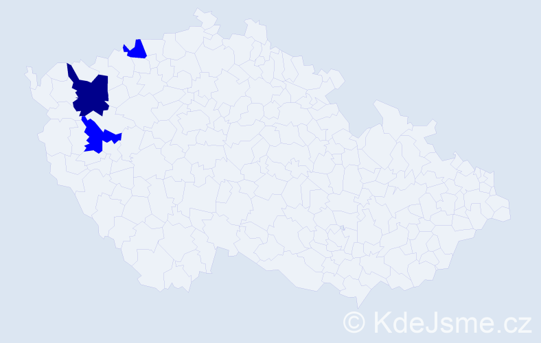 Příjmení: 'Kulagin', počet výskytů 4 v celé ČR