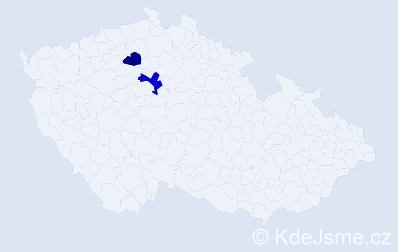 Příjmení: 'Aghayeva', počet výskytů 3 v celé ČR