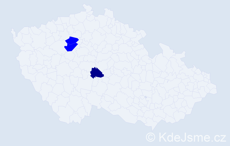 Příjmení: 'Geschnabel', počet výskytů 4 v celé ČR