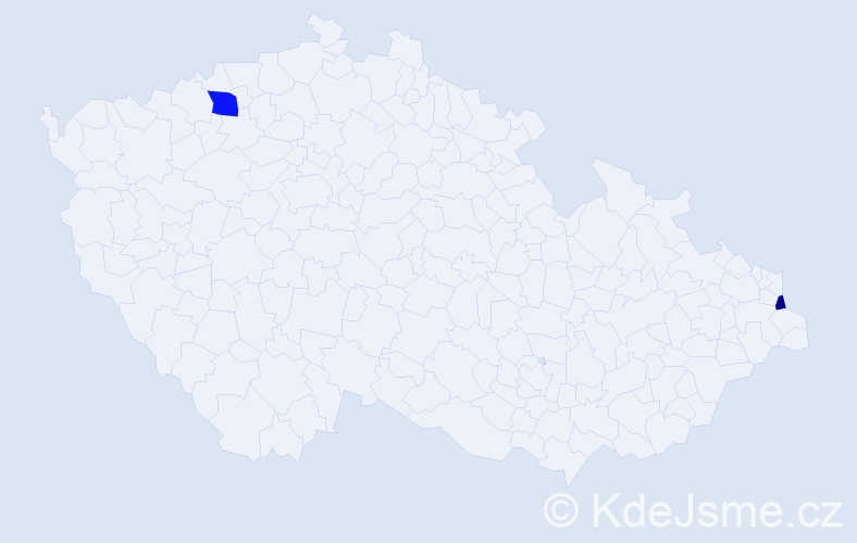 Příjmení: 'Kušnierz', počet výskytů 3 v celé ČR