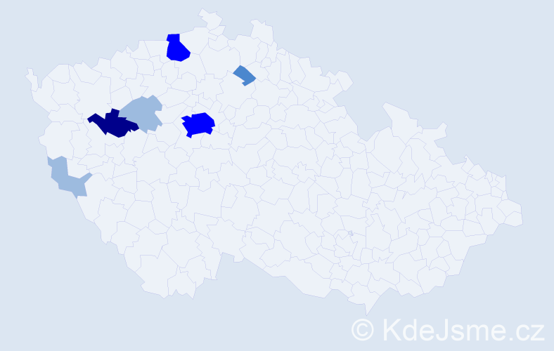 Příjmení: 'Renová', počet výskytů 14 v celé ČR