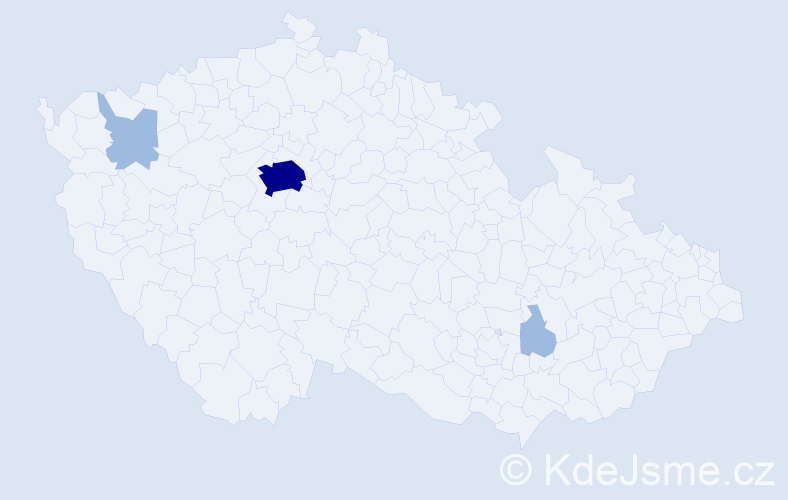Příjmení: 'Krupnova', počet výskytů 6 v celé ČR