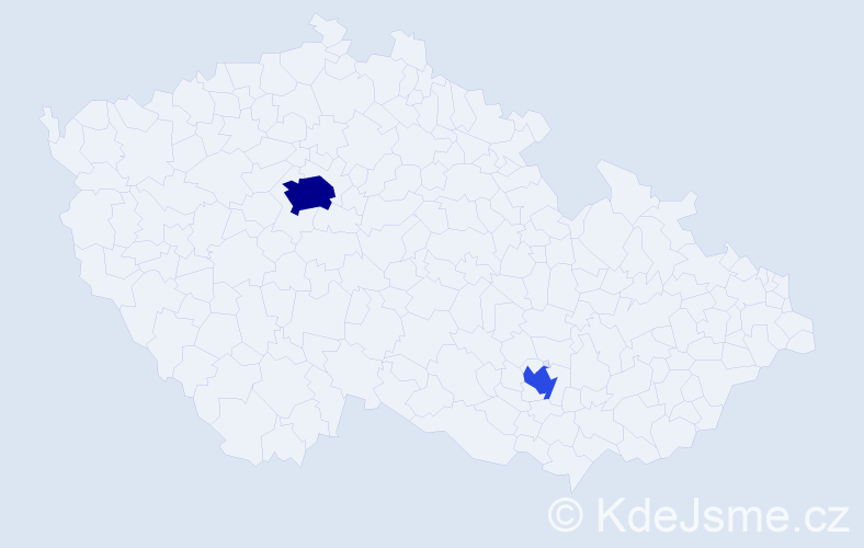 Příjmení: 'Halilović', počet výskytů 11 v celé ČR