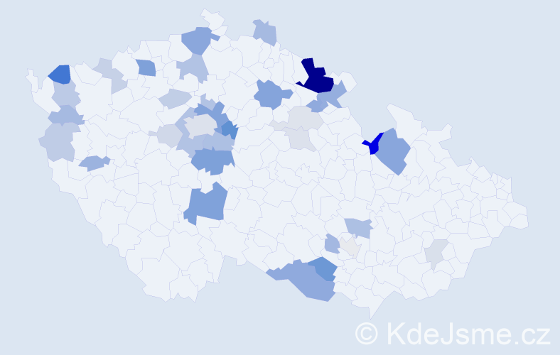 Příjmení: 'Demuthová', počet výskytů 94 v celé ČR