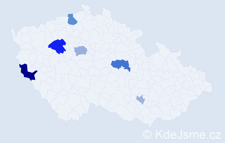 Příjmení: '"Phung Quoc"', počet výskytů 8 v celé ČR