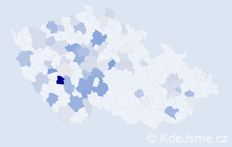 Příjmení: 'Šilhová', počet výskytů 239 v celé ČR