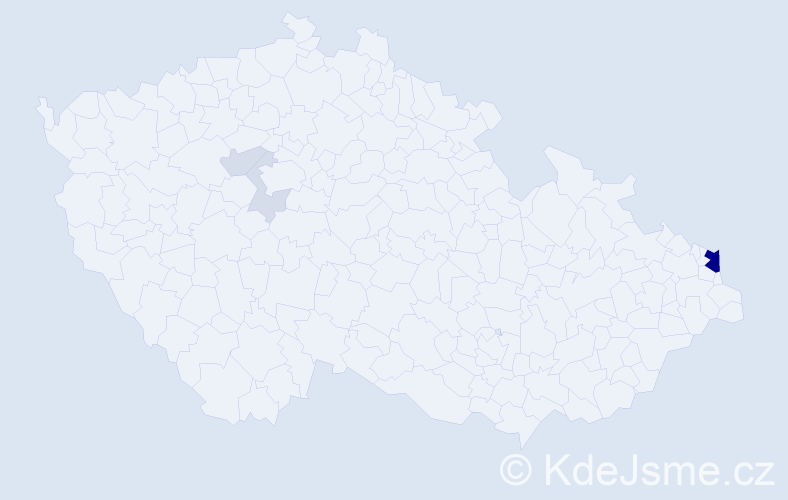 Příjmení: 'Malczyk', počet výskytů 15 v celé ČR