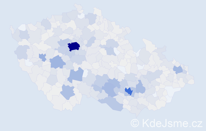 Příjmení: 'Burianová', počet výskytů 2928 v celé ČR