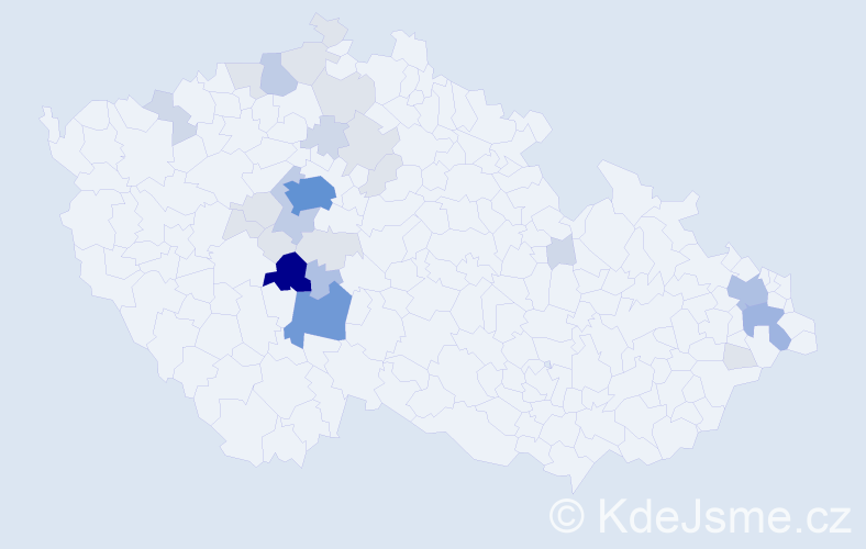 Příjmení: 'Herma', počet výskytů 88 v celé ČR