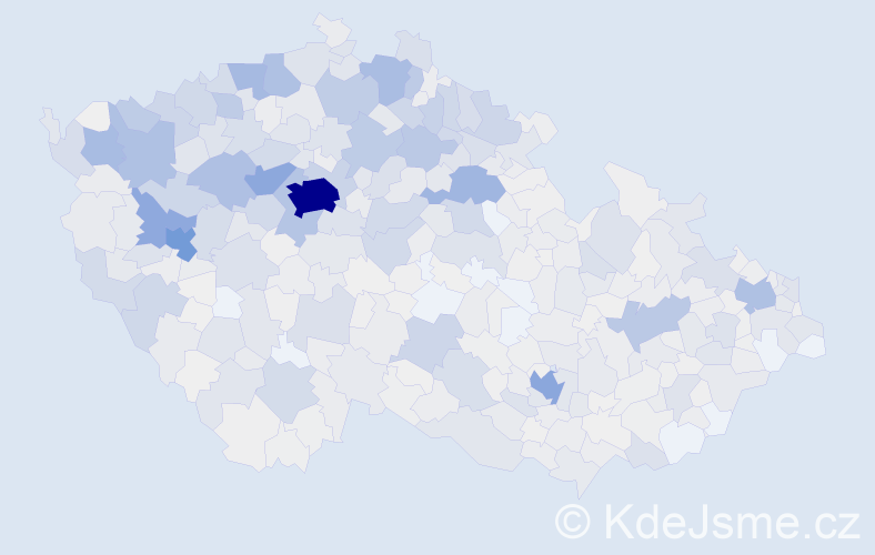 Příjmení: 'Krausová', počet výskytů 4547 v celé ČR