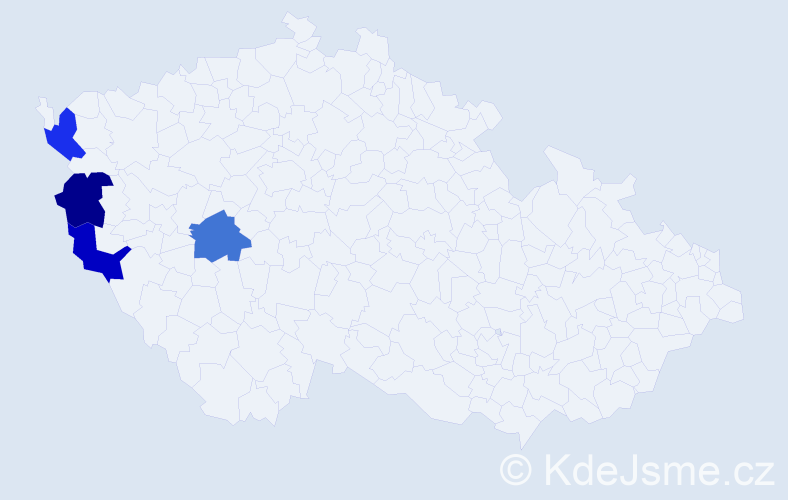 Příjmení: '"Luu Thi Hong"', počet výskytů 4 v celé ČR