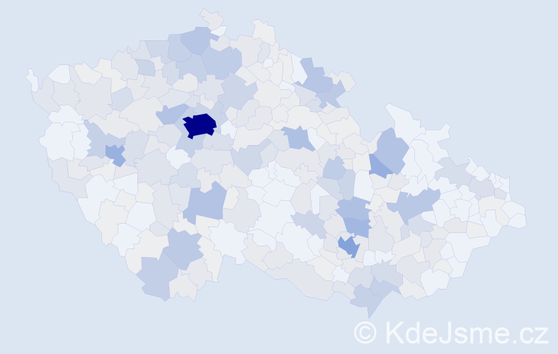 Příjmení: 'Švábová', počet výskytů 1336 v celé ČR