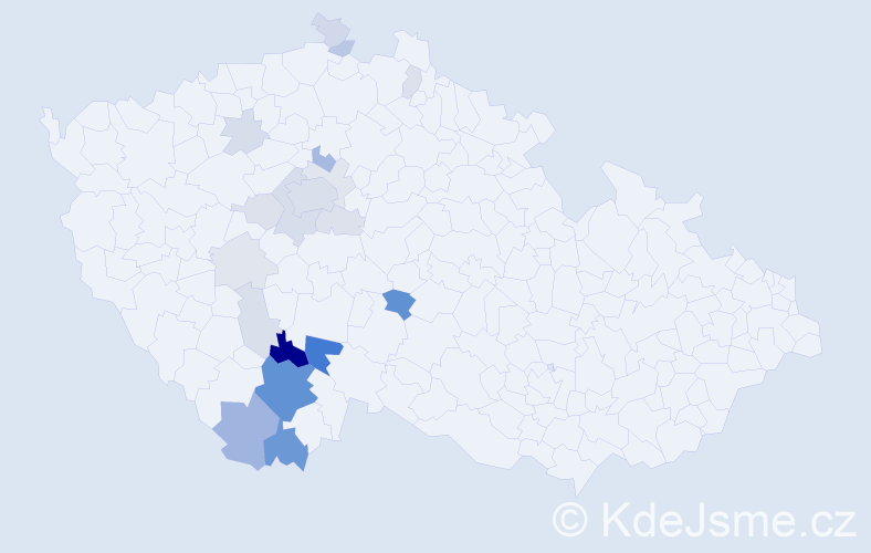 Příjmení: 'Lomská', počet výskytů 66 v celé ČR