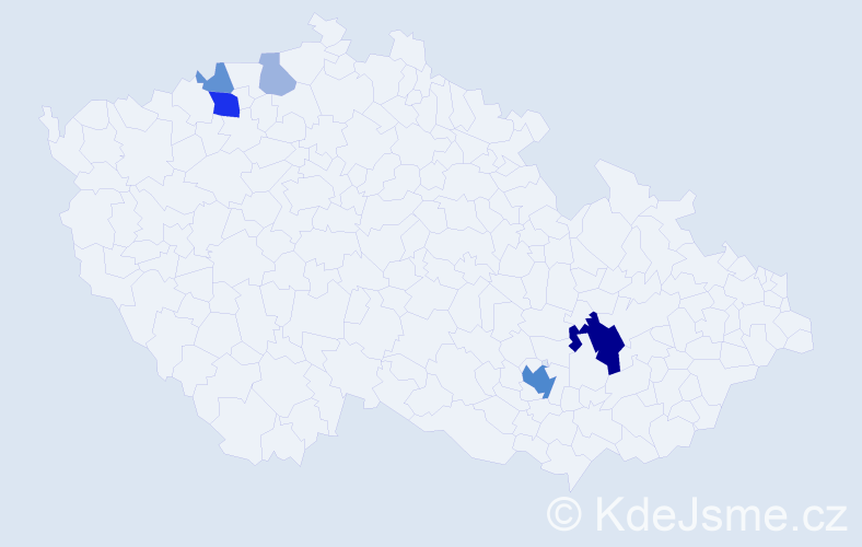 Příjmení: 'Abeles', počet výskytů 17 v celé ČR