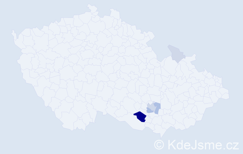 Příjmení: 'Küfhaberová', počet výskytů 18 v celé ČR