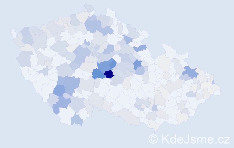 Příjmení: 'Lebedová', počet výskytů 1023 v celé ČR