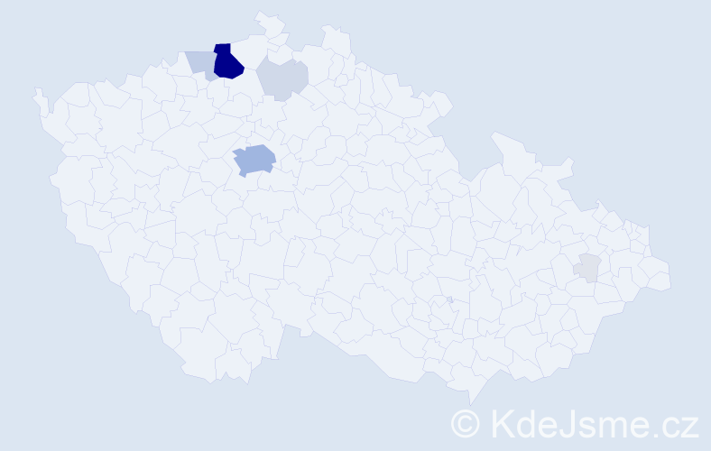 Příjmení: 'Sakajto', počet výskytů 42 v celé ČR