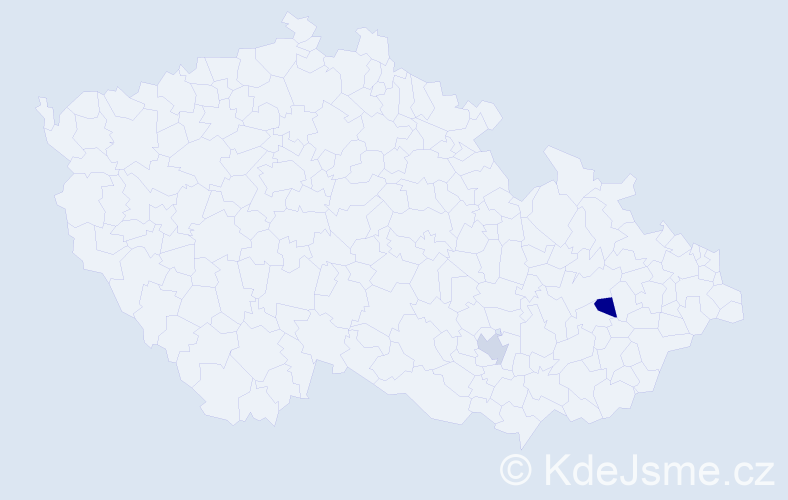 Příjmení: 'Fundaro', počet výskytů 2 v celé ČR
