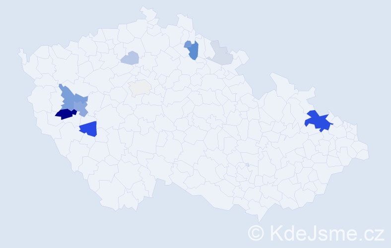 Příjmení: 'Salzmann', počet výskytů 40 v celé ČR