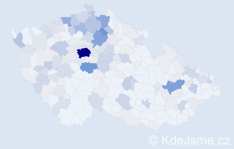 Příjmení: 'Eichlerová', počet výskytů 684 v celé ČR