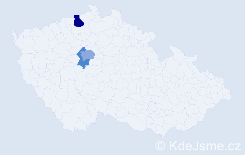 Příjmení: 'Stukheil', počet výskytů 8 v celé ČR